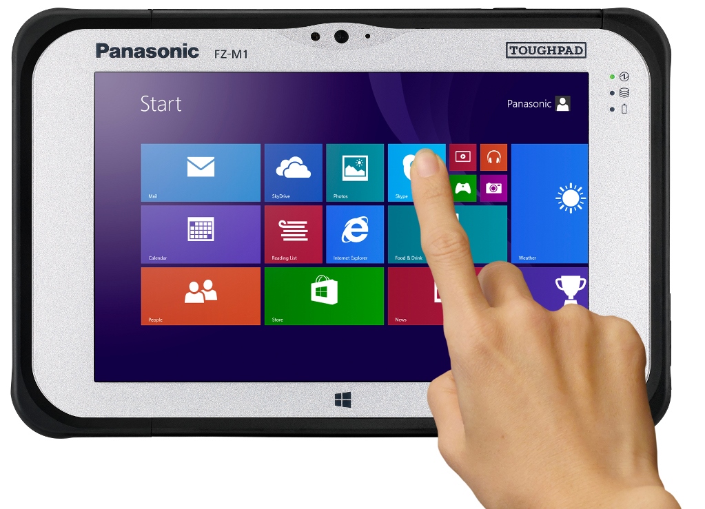 Panasonic tablet 7 pollici Fully Rugged Windows 8.1 PRO