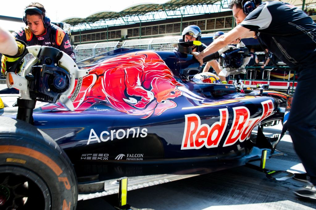 Acronis sponsor della scuderia F1 Toro Rosso