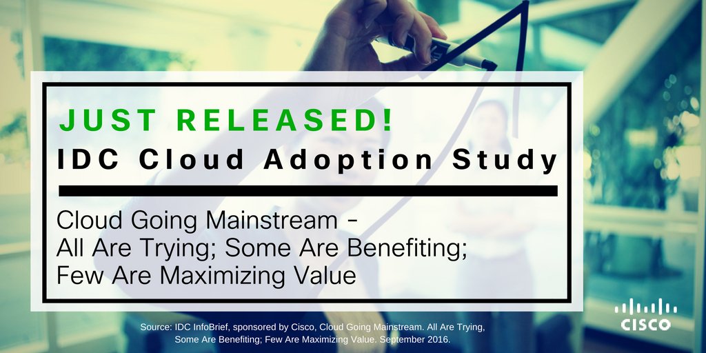 Cisco-Sponsored Study Finds Cloud Adoption Is Going Mainstream