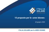 Italia Solare propone criteri per Aree Idonee